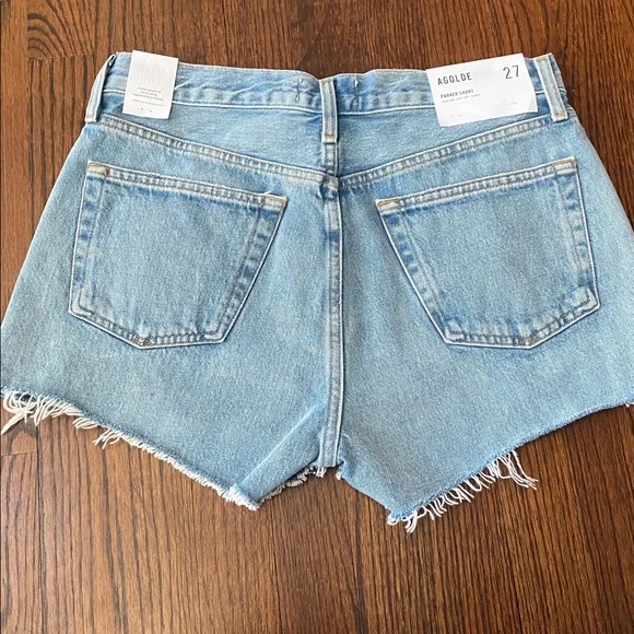 NWT Women’s AGOLDE Parker Vintage Cut-Off Short in Animate Size 27 - Picture 2 of 5